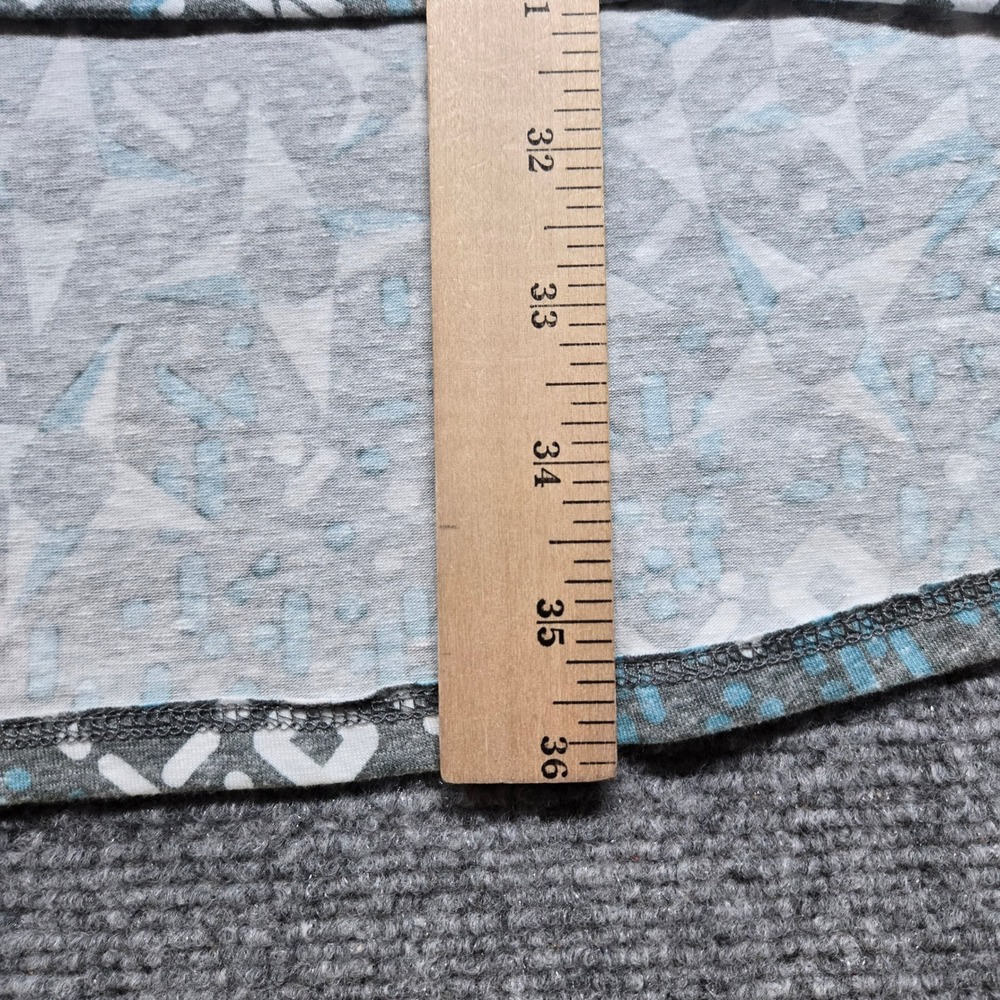 LulaRoe Irma Top Tunic Womens XL Geometric Print Round Neck Short Sleeve New - Picture 5 of 9